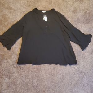 Maurices bell sleeve blouse size 2